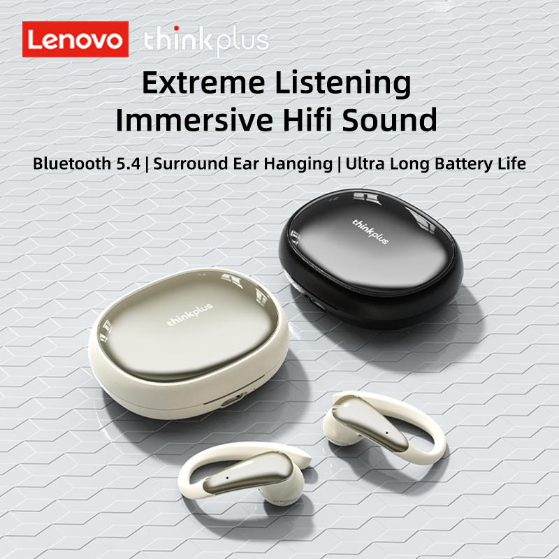 Headset Gaming Console - Lenovo LK40 Headphones Wireless Bluetooth 5.4