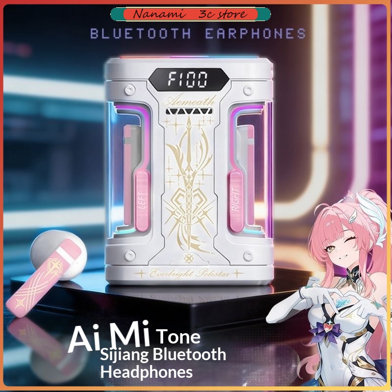 Headset Gaming Console - Anime Elysia TWS Bluetooth Earphones Semi-In-Ear