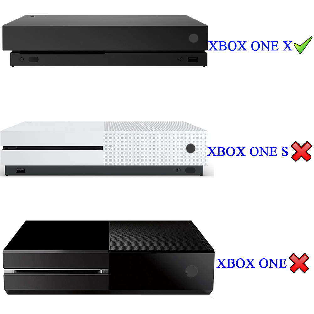Gaming Console For Tv Xbox - EXtremeRate Đen Dọc Tay Cầm Chân