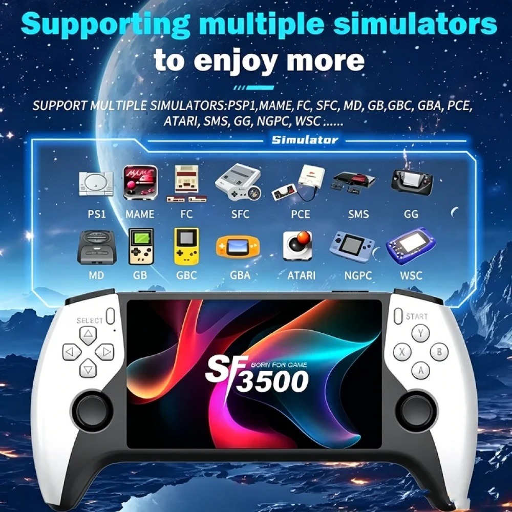 Gaming Console Latest - SF3500 5 inch Handheld Game Console