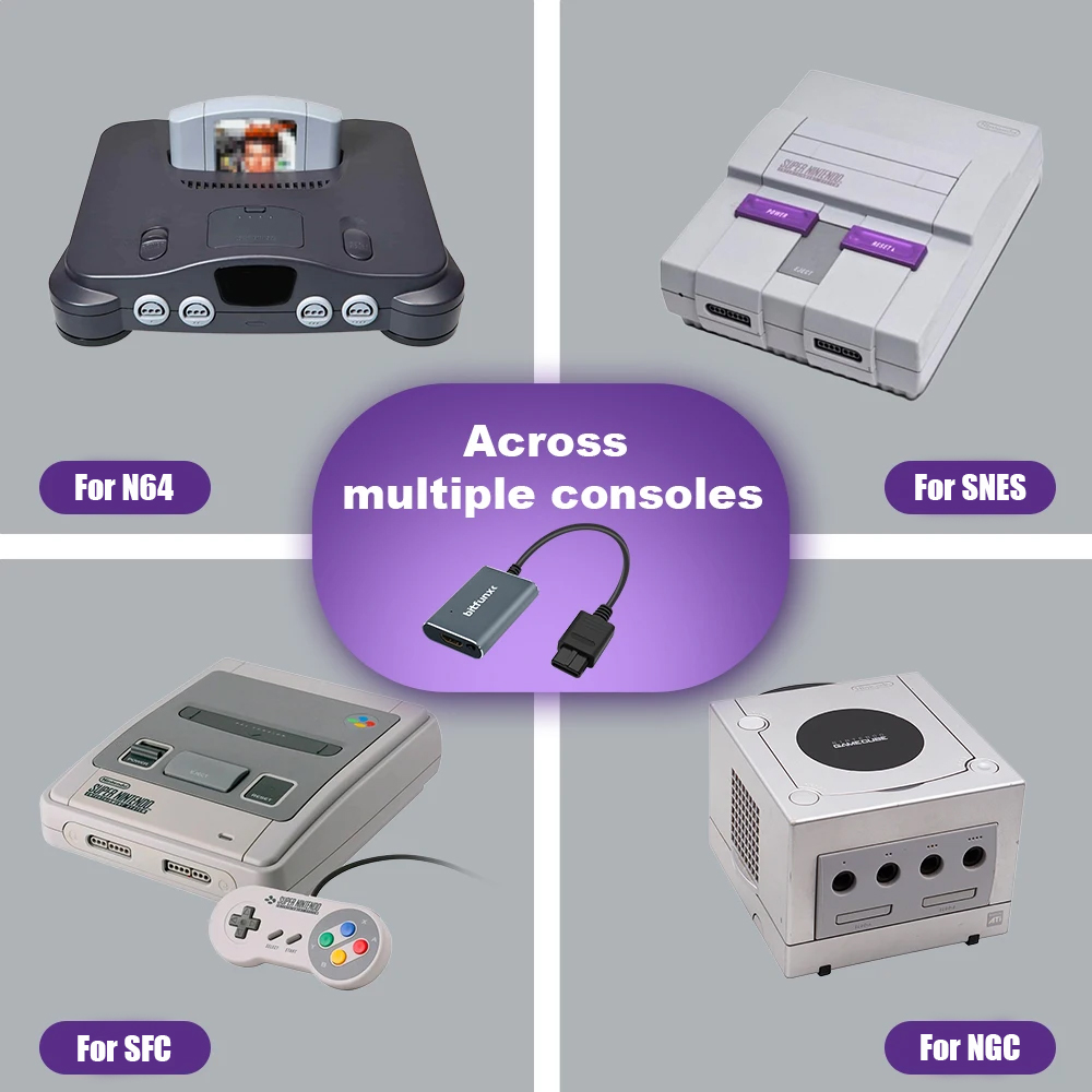 Bitfunx 720P Svideo / AV To HD - đánh giá và giá Gaming Console Retro Handheld