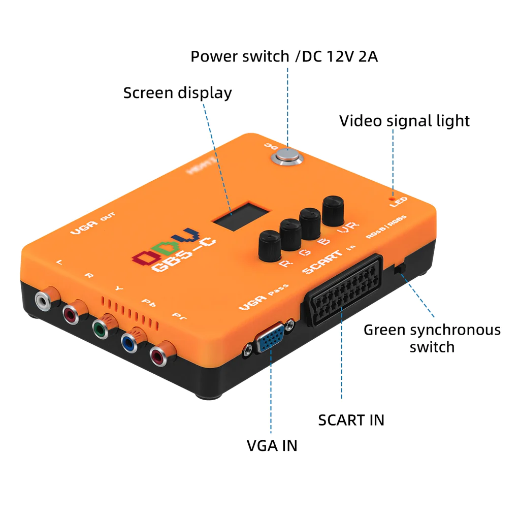Mcbazel ODV-GBS-C Component VG - đánh giá và giá Gaming Console Years