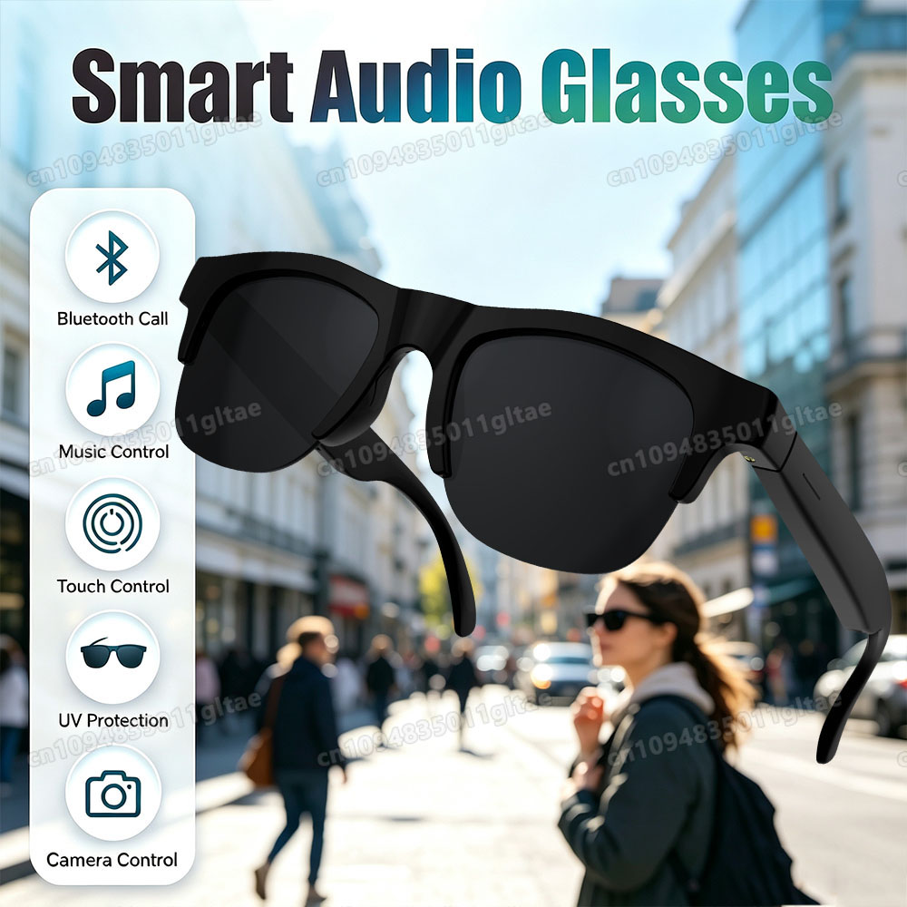 NEW Smart Glasses V5.3 Bluetoo - đánh giá và giá Headset Gaming Console