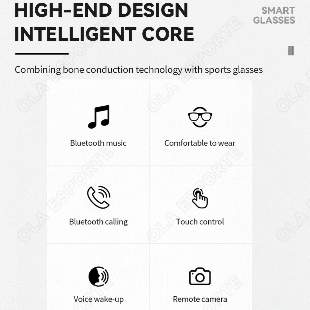 NEW Smart Glasses V5.3 Bluetoo - đánh giá và giá Headset Gaming Console
