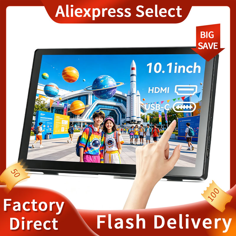 Small Touchscreen Monitor 10.1 - đánh giá và giá Gaming Console App