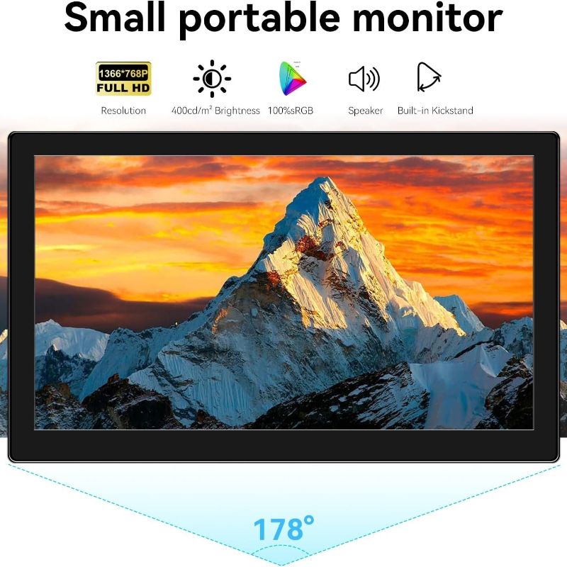 Small Touchscreen Monitor 10.1 - đánh giá và giá Gaming Console App