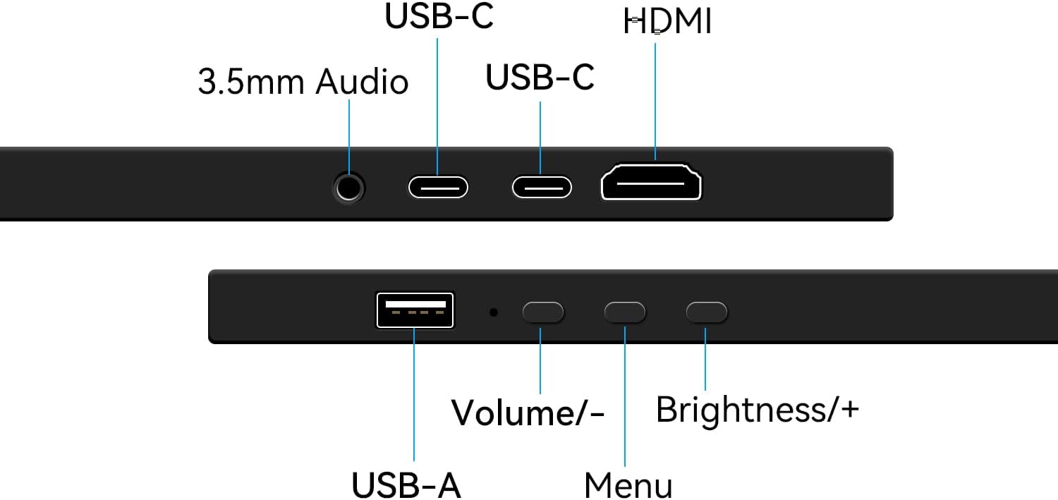 Small Touchscreen Monitor 10.1 - đánh giá và giá Gaming Console App