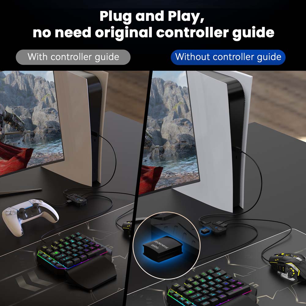 for PS5 Gaming Keyboard Mouse  - đánh giá và giá Gaming Console And Controller