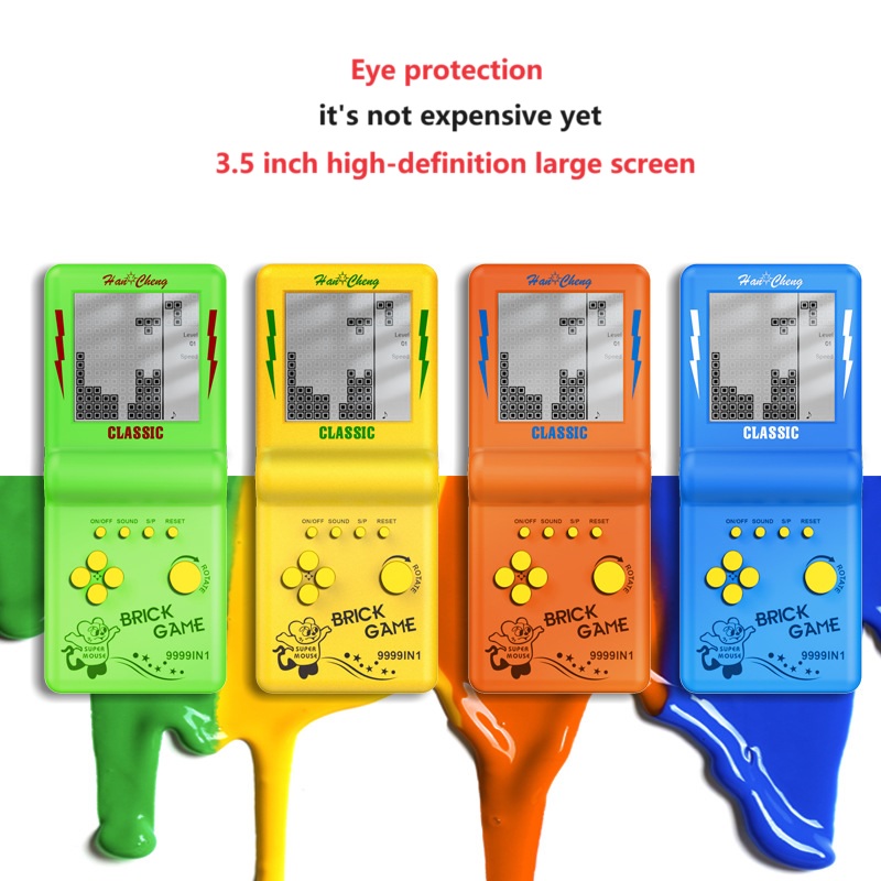 Russian Blocks Game Portable H - đánh giá và giá Gaming Console For 7 Year Old