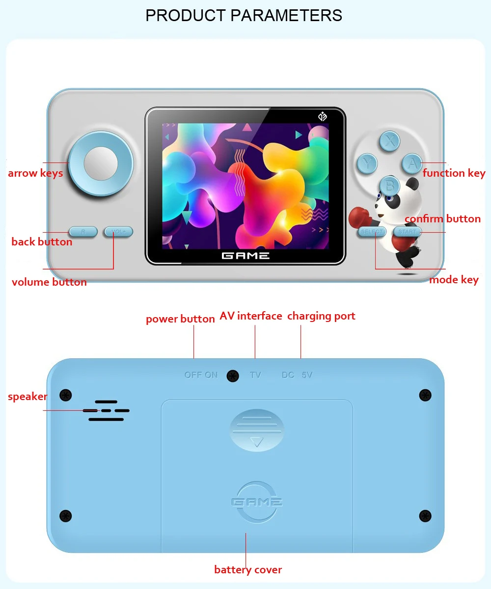 New S5 Mini Retro Video Gaming - đánh giá và giá Gaming Console For 7 Year Old